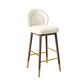 Hailey Velvet Stool by TOV D68846