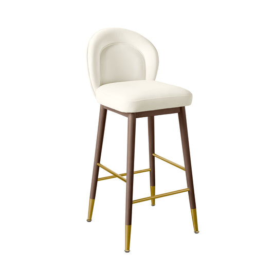 Hailey Velvet Stool by TOV D68843