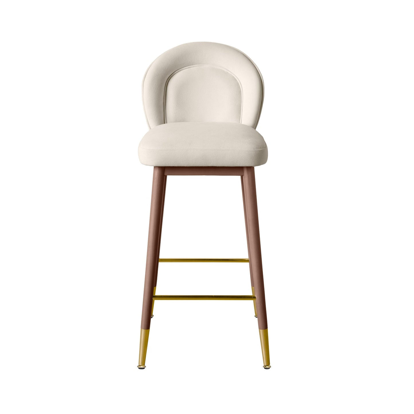 Hailey Velvet Stool by TOV D68845