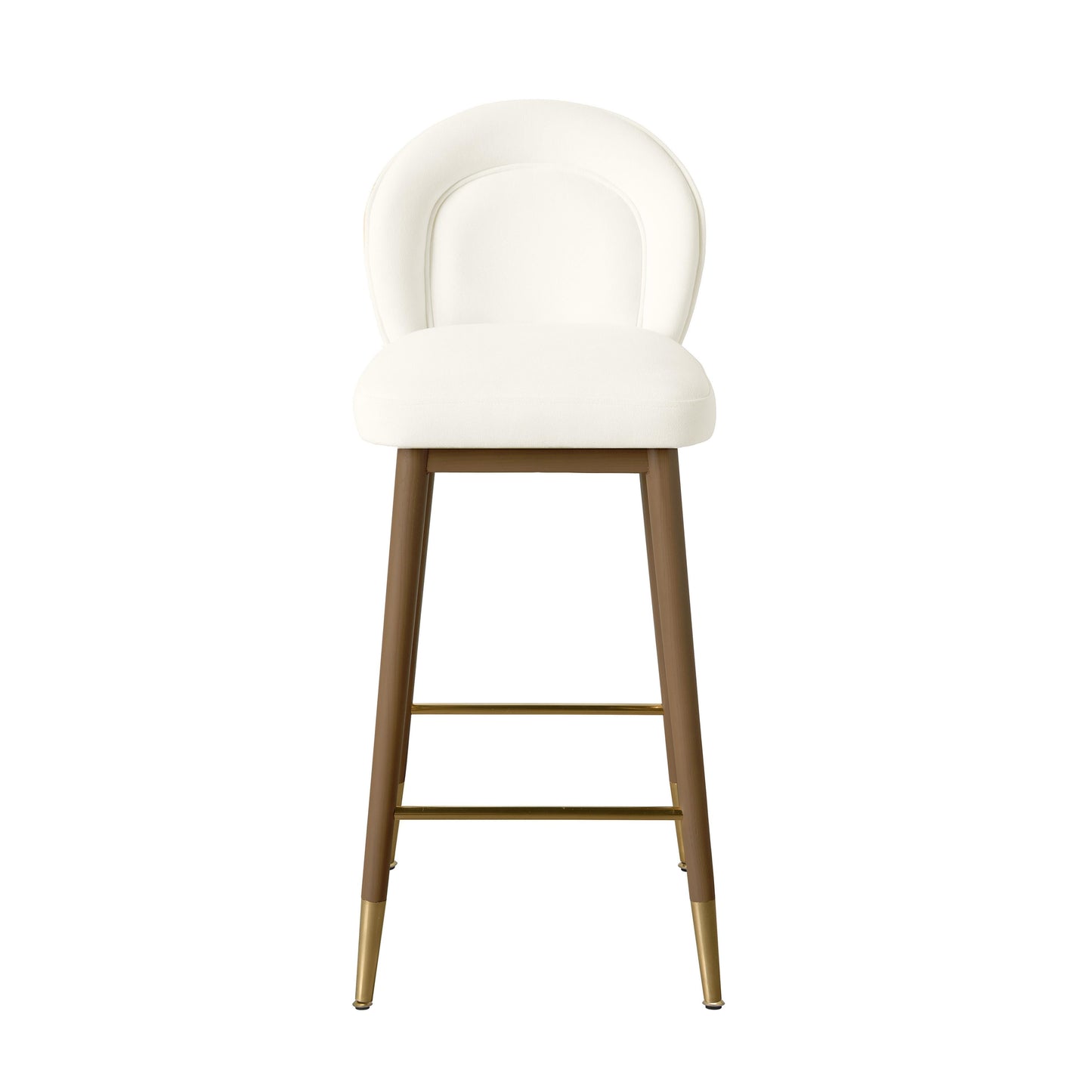 Hailey Velvet Stool by TOV D68845