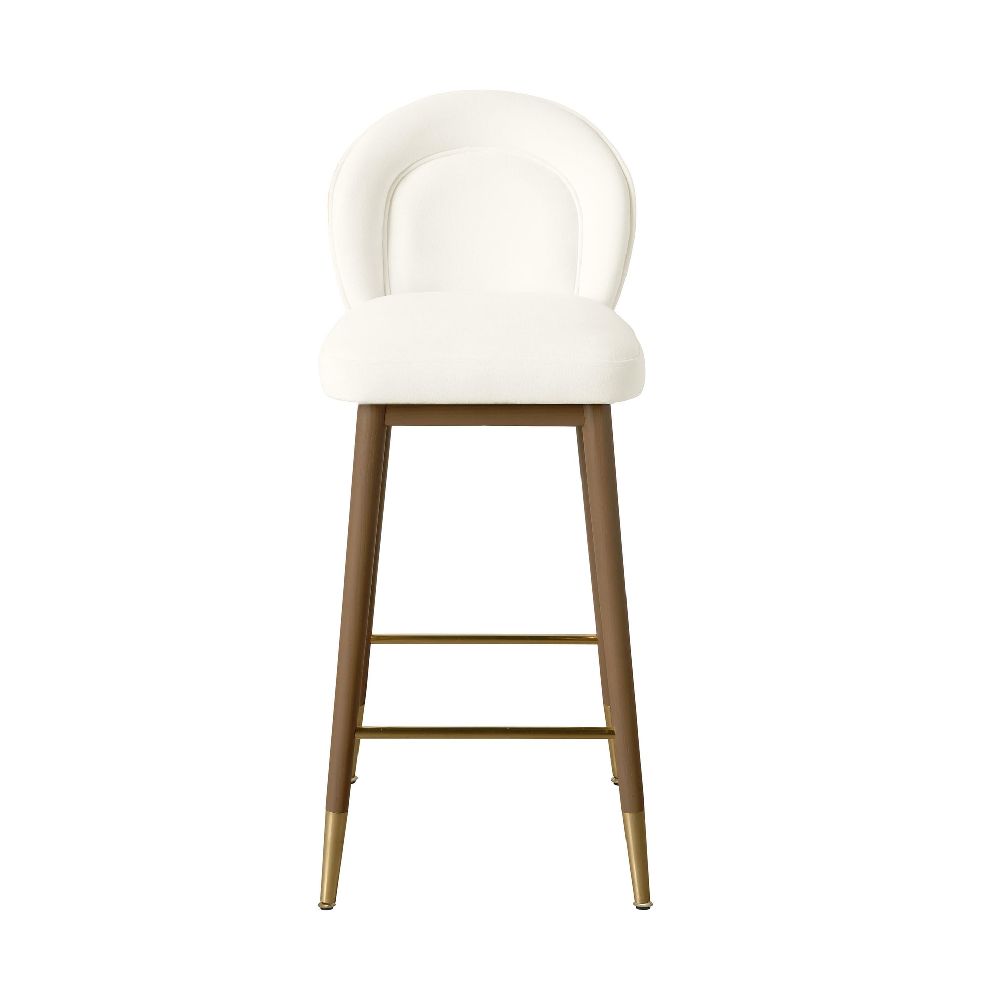 Hailey Velvet Stool by TOV D68843