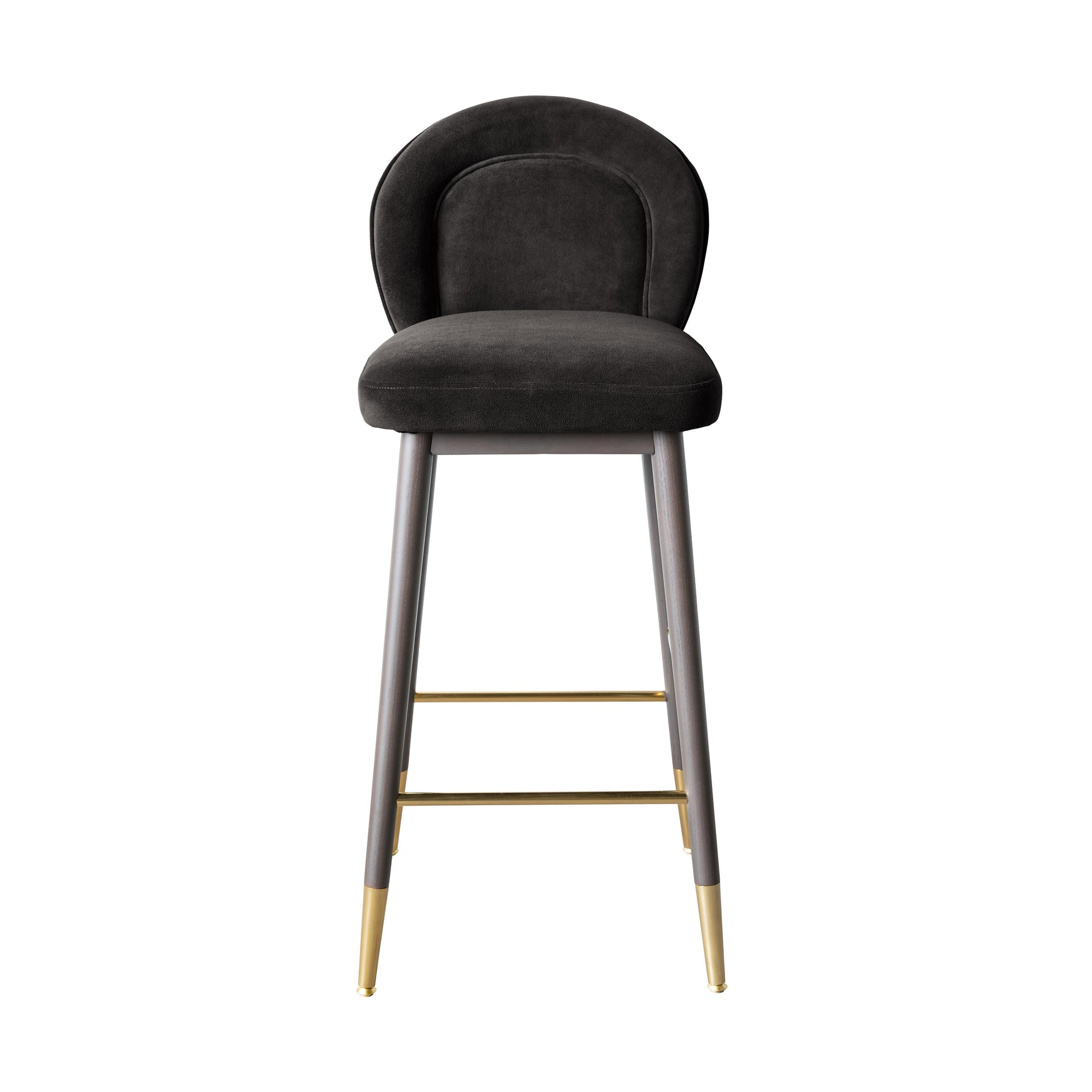 Hailey Velvet Stool by TOV D68843