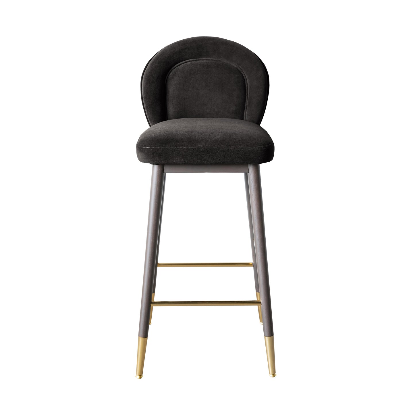 Hailey Velvet Stool by TOV D68845