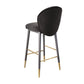 Hailey Velvet Stool by TOV D68843