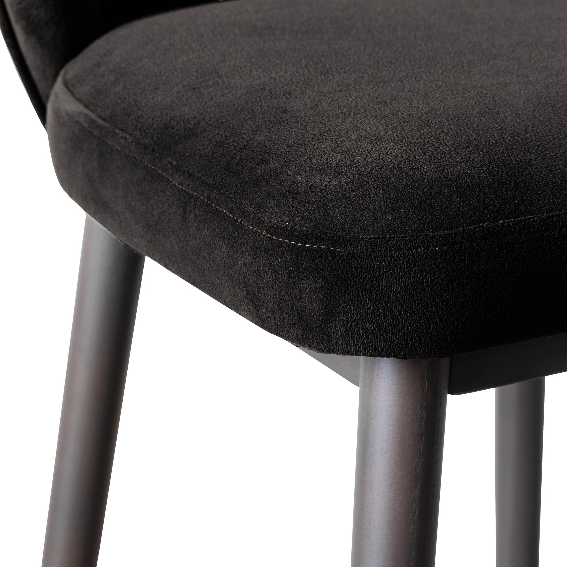 Hailey Velvet Stool by TOV D68843