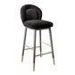 Hailey Velvet Stool by TOV D68846