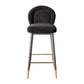 Hailey Velvet Stool by TOV D68843