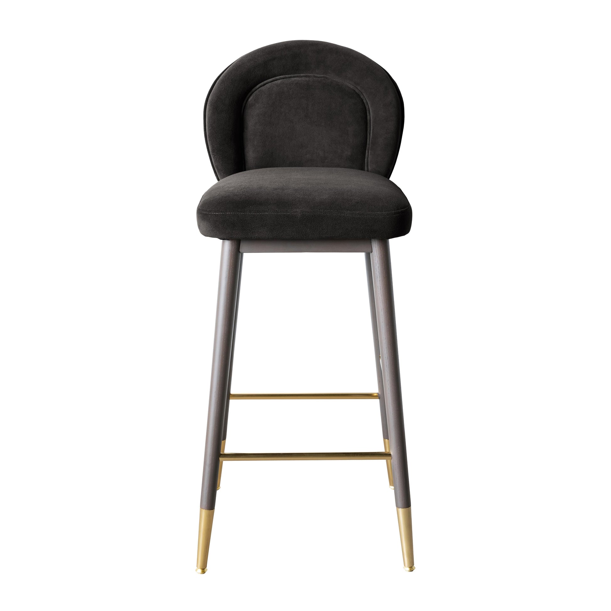 Hailey Velvet Stool by TOV D68843