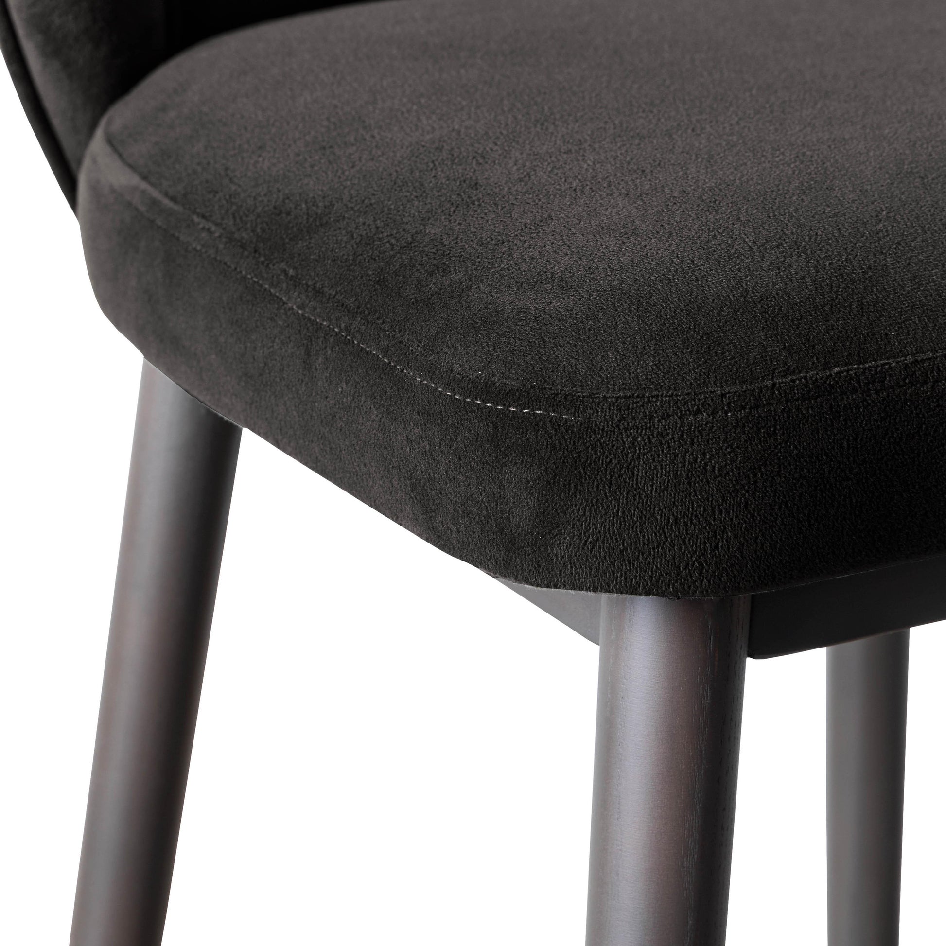 Hailey Velvet Stool by TOV D68844