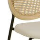 Nessie Natural Rattan Dining Chair Set Of 2 by TOV D68874