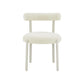 Margaret Performance Chenille Bolster Back Dining Chair by TOV D68910