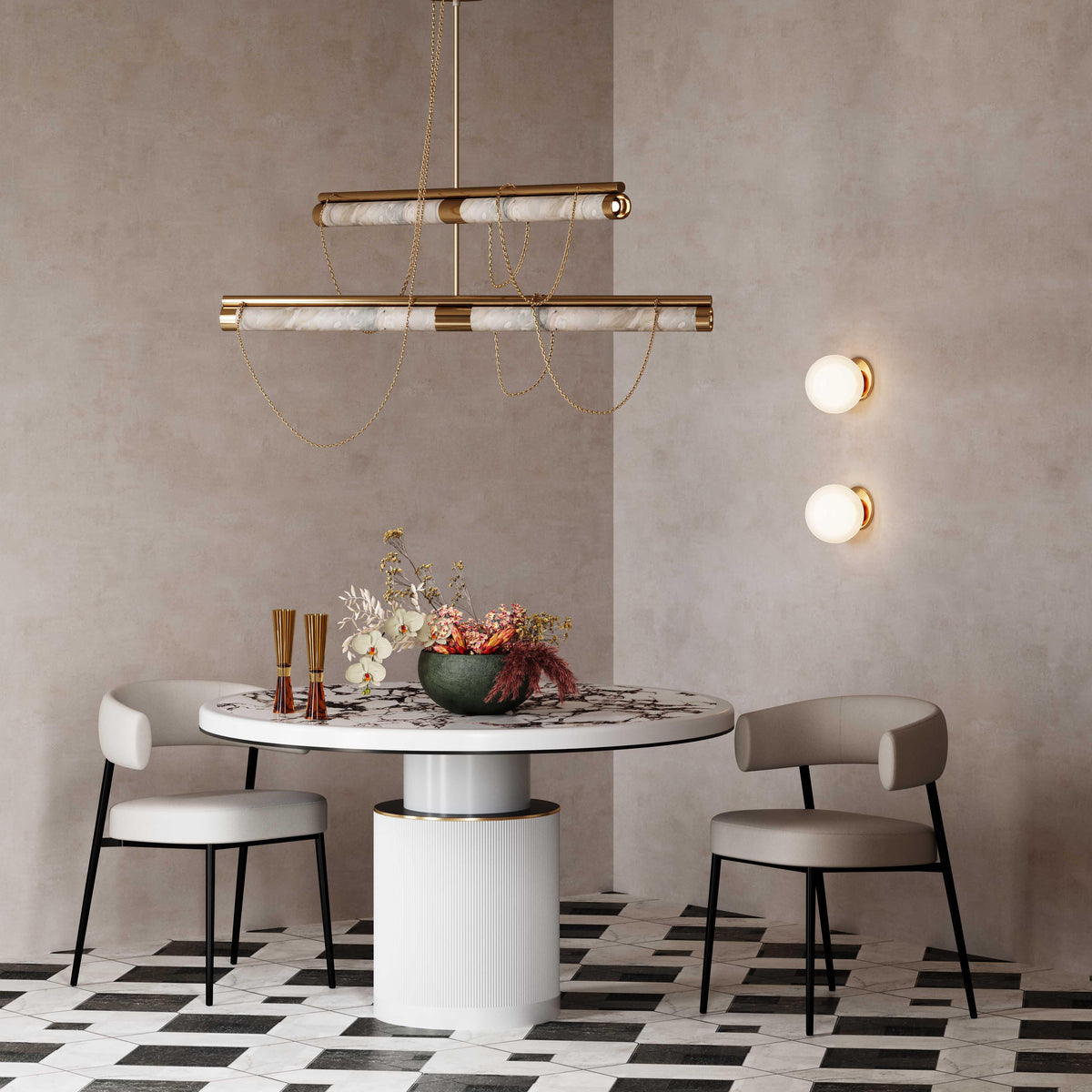 Maxine Cream Performance Vegan Leather Dining Chair by TOV Furniture – photo 2 of 6