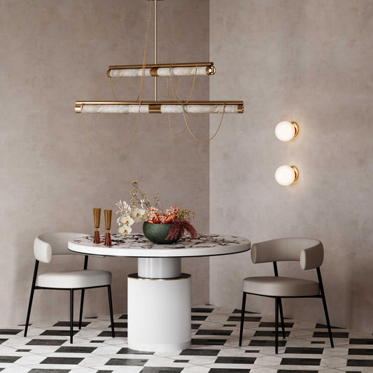 Maxine Cream Performance Vegan Leather Dining Chair by TOV Furniture – photo 2 of 6