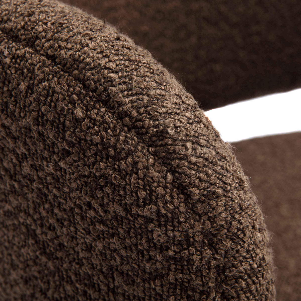 Margaret Chocolate Brown Performance Boucle Dining Chair by TOV Furniture – photo 6 of 8