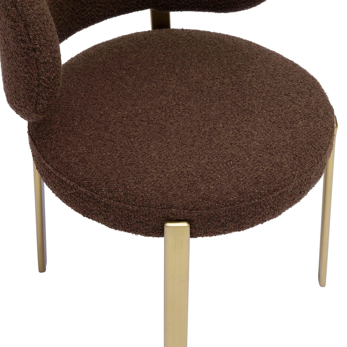 Margaret Performance Boucle Dining Chair by TOV D68996