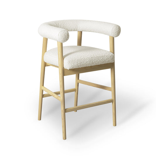 Spara Performance Boucle Counter Stool by TOV D68998