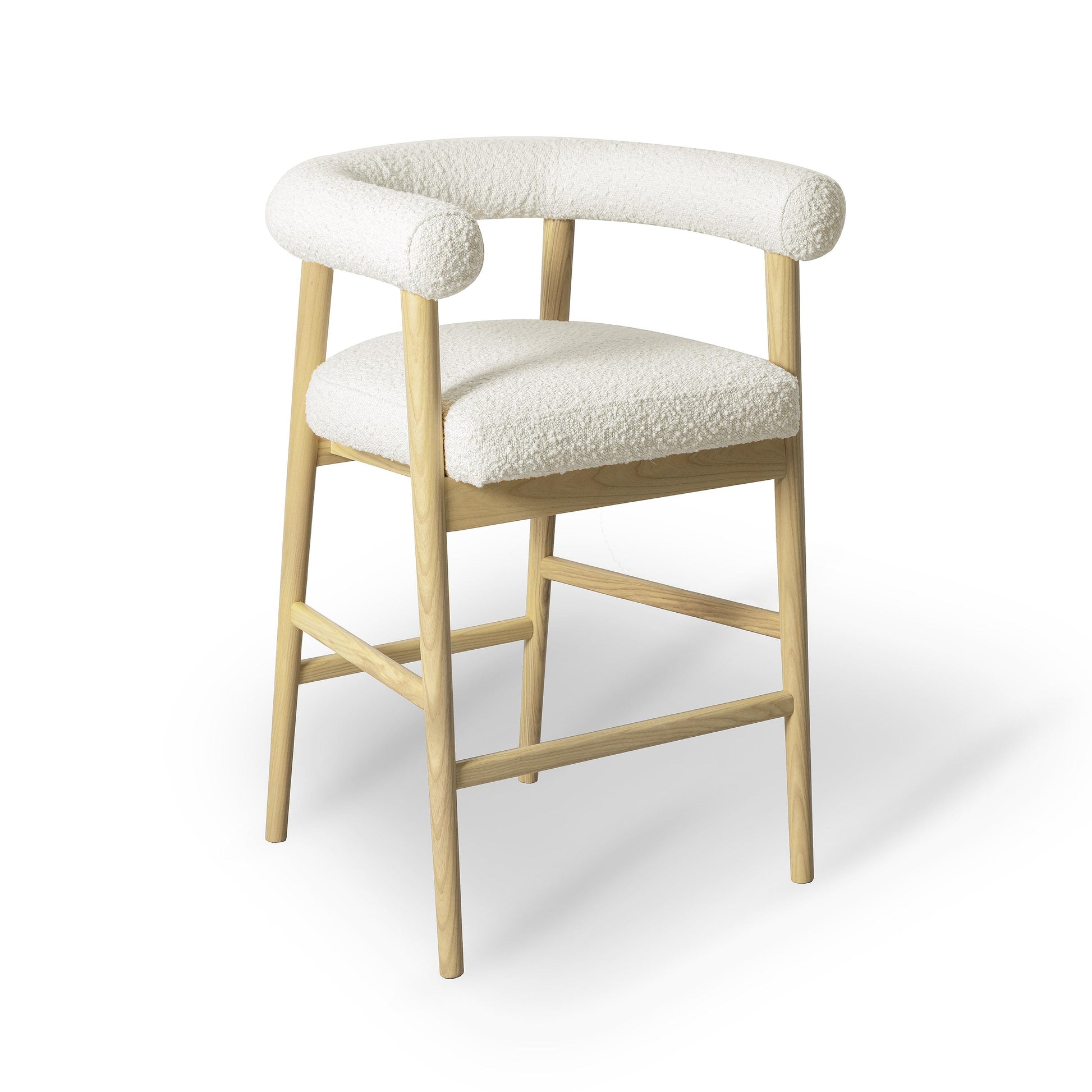 Spara Performance Boucle Counter Stool by TOV D68999