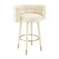 Betty Velvet Stool by TOV D69022