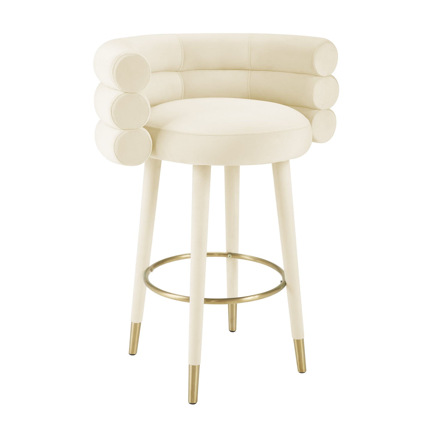 Betty Velvet Stool by TOV D69022