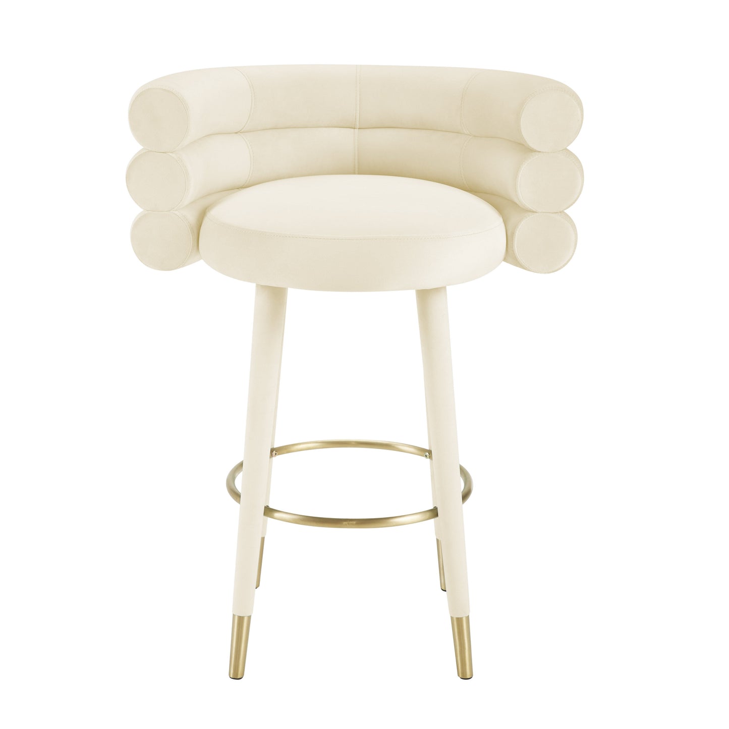 Betty Velvet Stool by TOV D68227