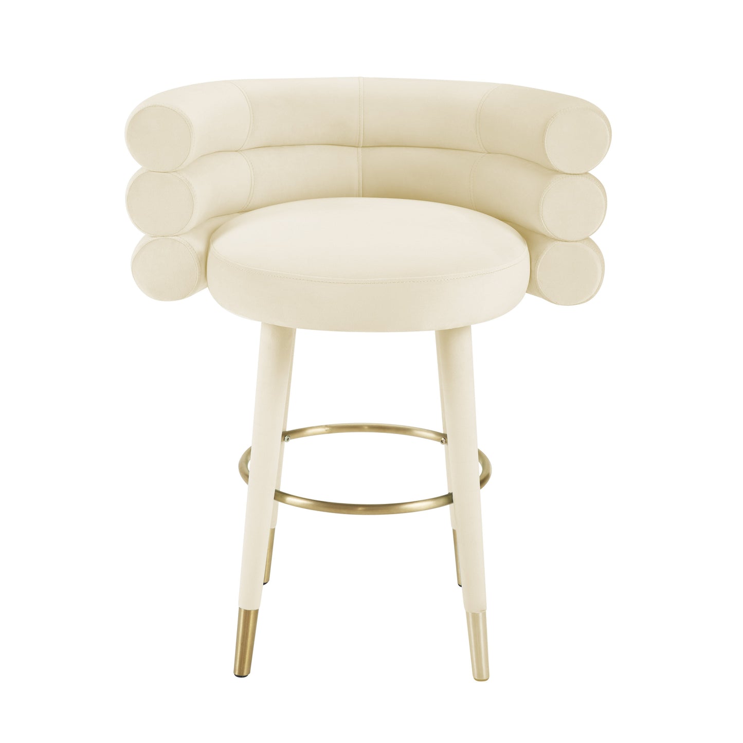 Betty Velvet Stool by TOV D68227