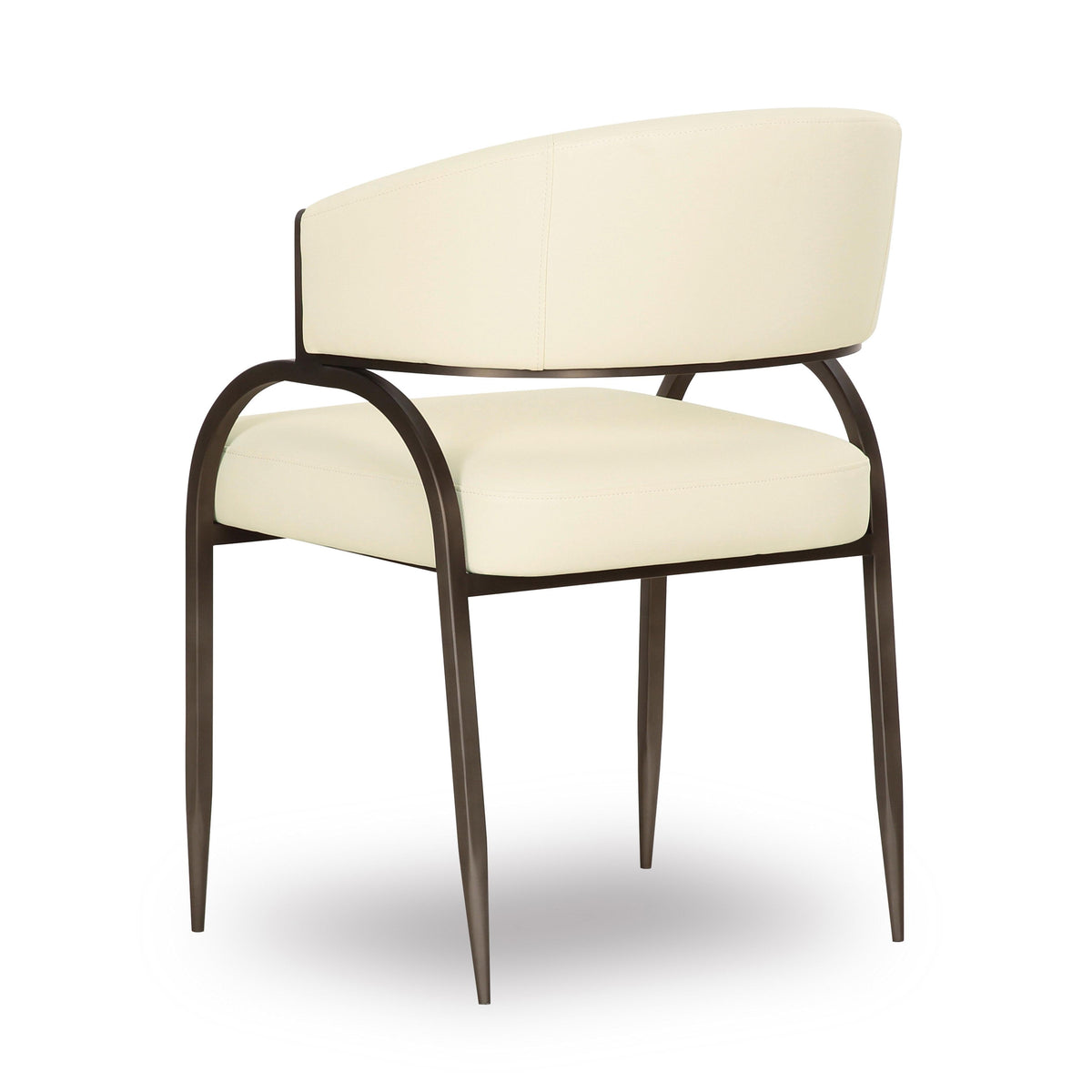 Tatum Cream Performance Vegan Leather Dining Chair by TOV Furniture – photo 4 of 7