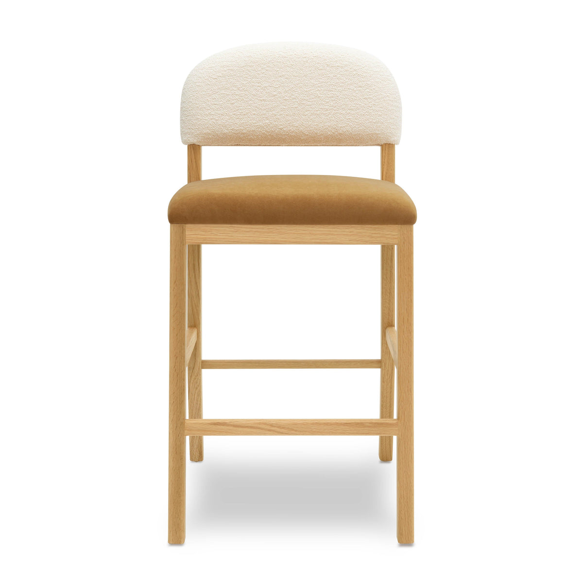 Calla Cognac Performance Velvet Counter Stool by TOV Furniture – photo 3 of 7