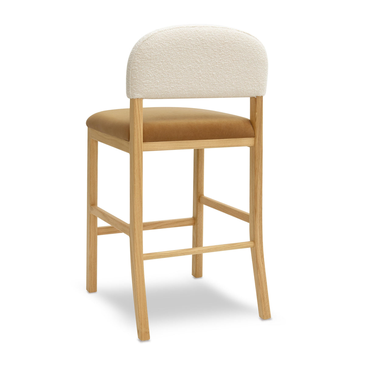 Calla Cognac Performance Velvet Counter Stool by TOV Furniture – photo 4 of 7
