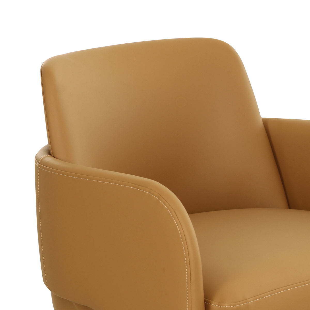 Leo Tan Performance Vegan Leather Dining Chair by TOV Furniture – photo 5 of 7