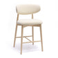 Zinea Performance Textured Velvet Counter Stool by TOV D69163