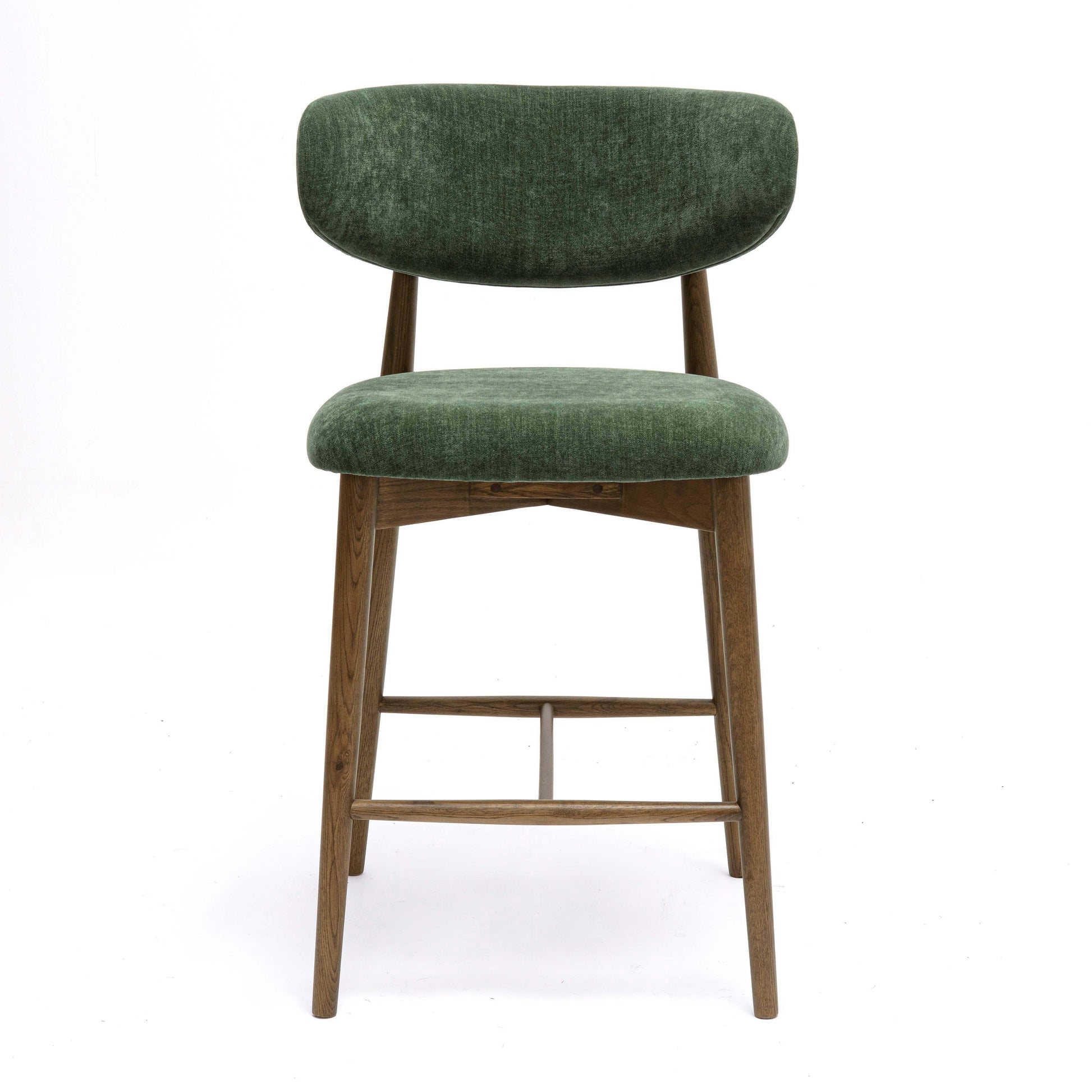 Zinea Performance Textured Velvet Counter Stool by TOV D69162