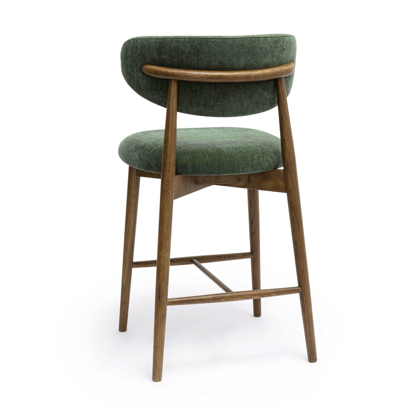 Zinea Performance Textured Velvet Counter Stool by TOV D69162