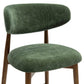 Zinea Performance Textured Velvet Counter Stool by TOV D69163