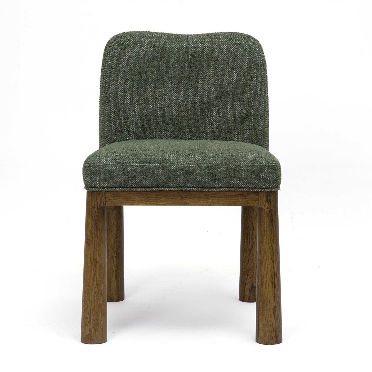 Tiara Forest Green Performance Basketweave Fabric Dining Chair by TOV Furniture – photo 3 of 7