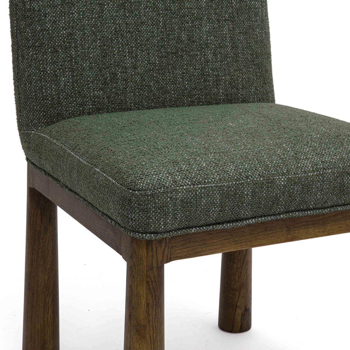 Tiara Forest Green Performance Basketweave Fabric Dining Chair by TOV Furniture – photo 5 of 7