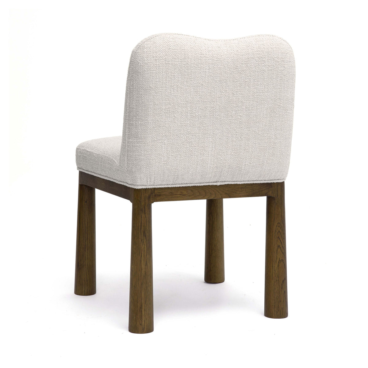 Tiara Cream Performance Basketweave Fabric Dining Chair by TOV Furniture – photo 4 of 7