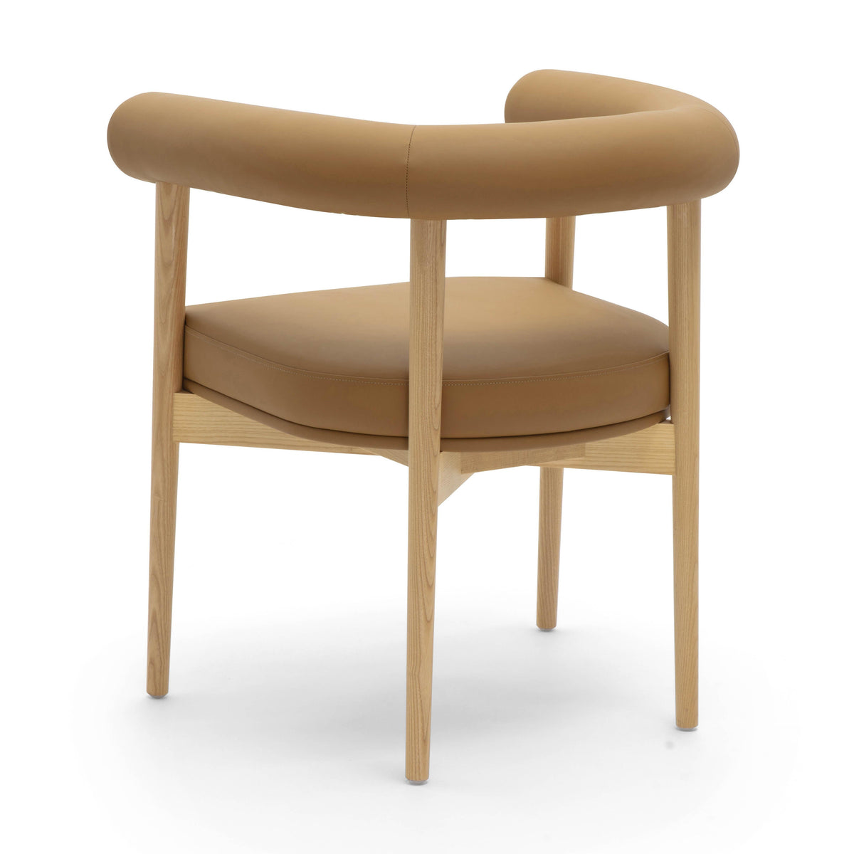 Spara Cognac Performance Vegan Leather Dining Chair by TOV Furniture – photo 4 of 7
