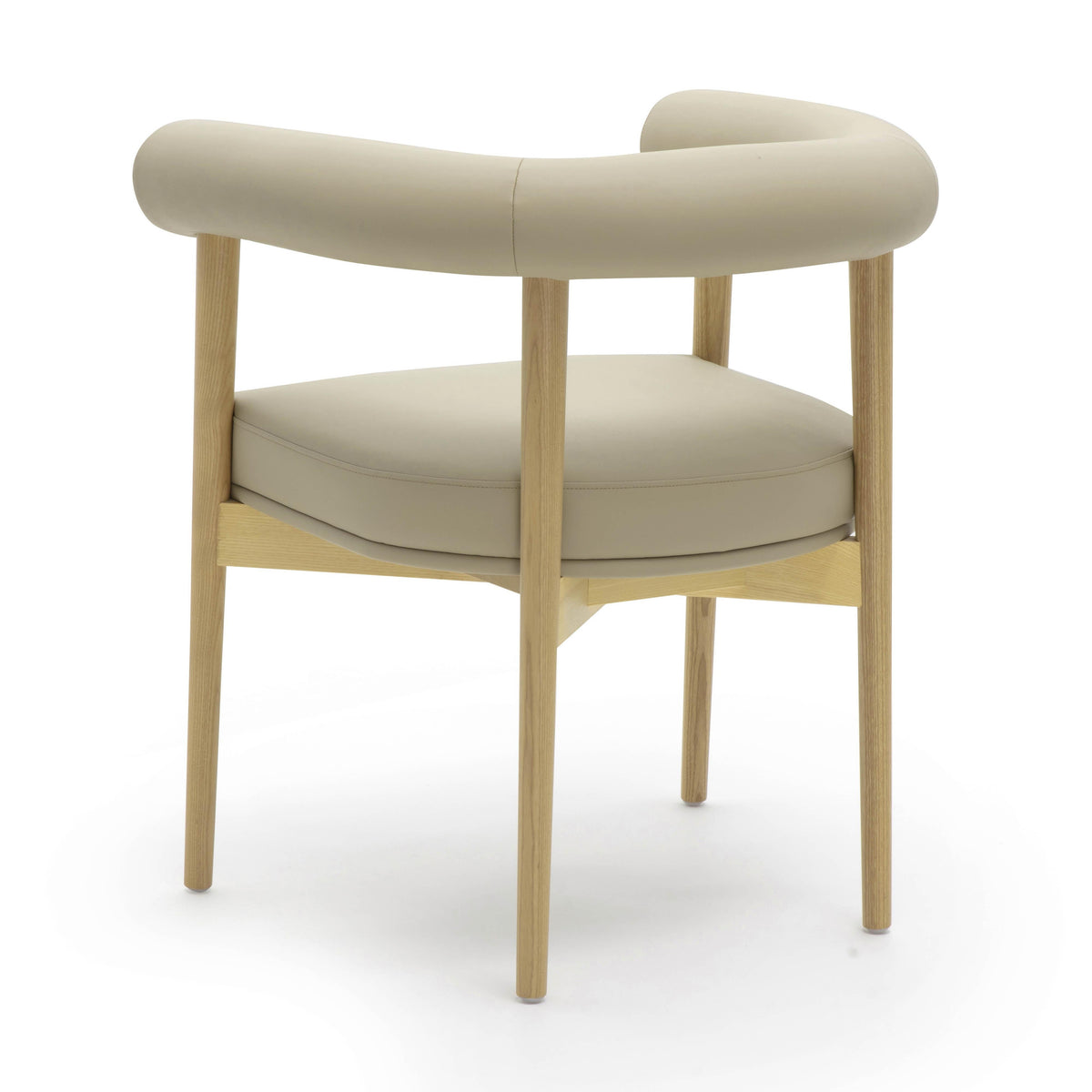 Spara Taupe Performance Vegan Leather Dining Chair by TOV Furniture – photo 4 of 7
