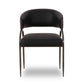 Tatum Vegan Leather 2 Tone Dining Chair by TOV D69331