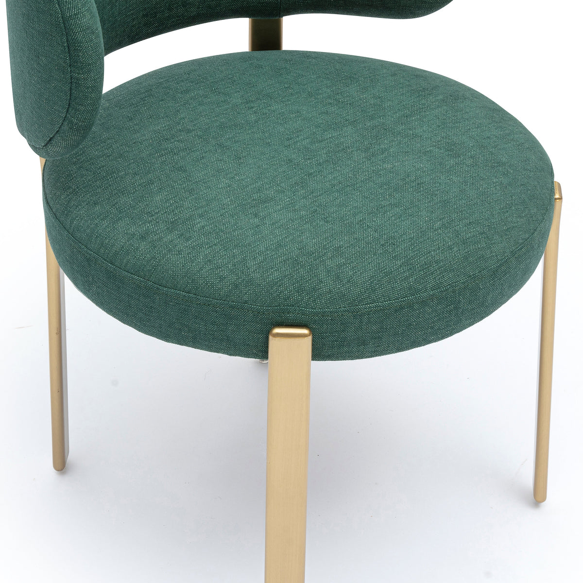 Margaret Green Performance Chenille Dining Chair by TOV Furniture – photo 5 of 6