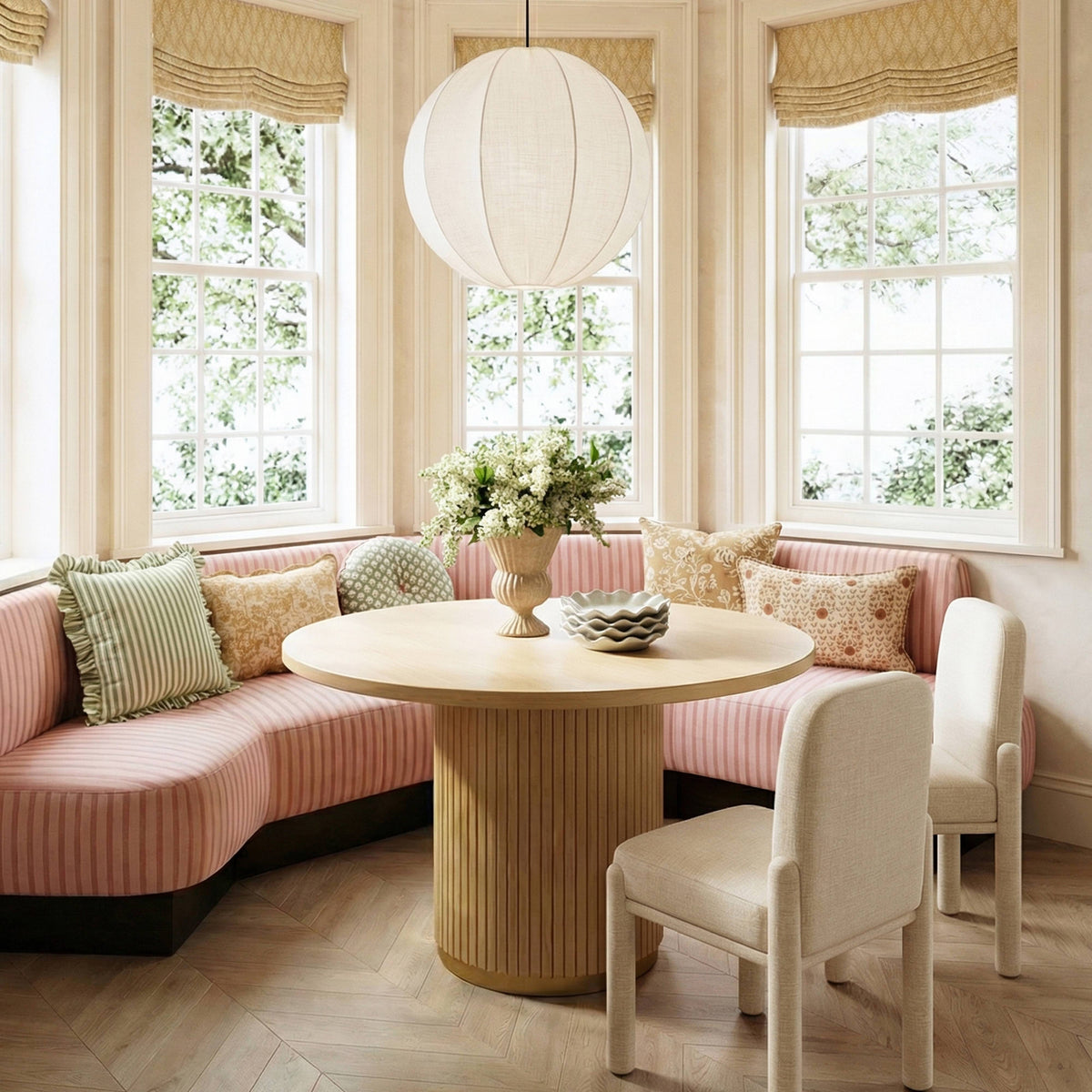 Martina Cream Performance Fabric Dining Chair by TOV Furniture – photo 2 of 6