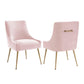 Beatrix Velvet Side Chair by TOV D6179