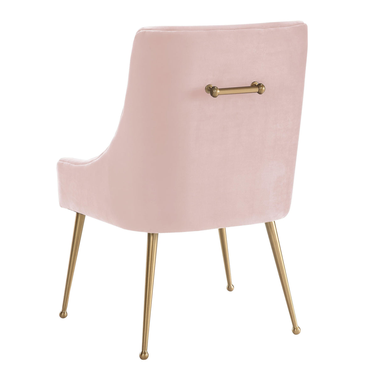 Beatrix Blush Performance Velvet Dining Chair by TOV Furniture – photo 3 of 8