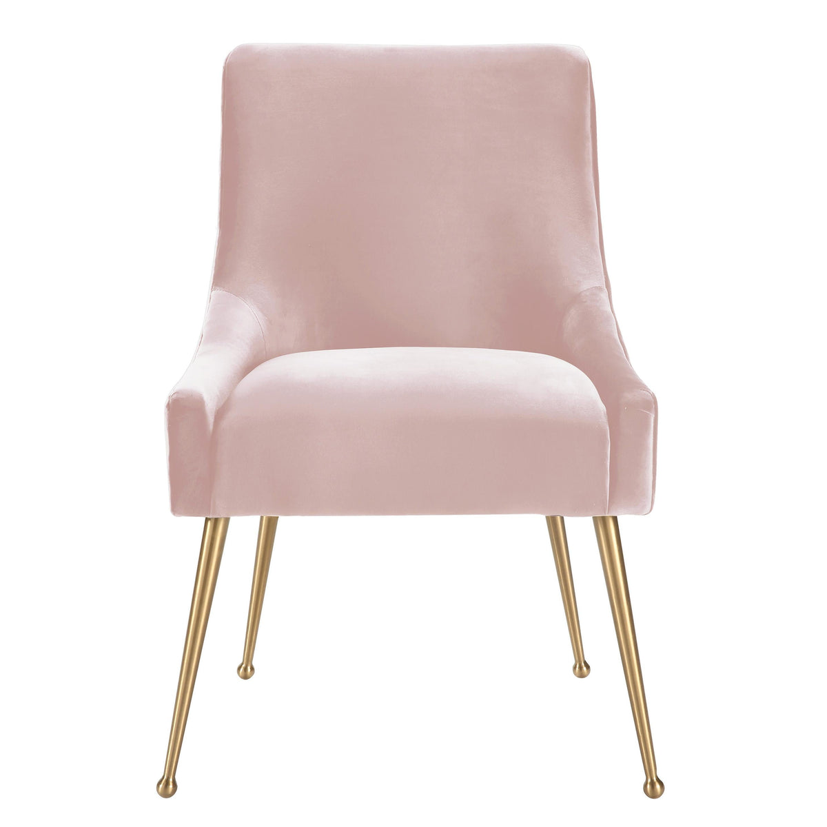 Beatrix Blush Performance Velvet Dining Chair by TOV Furniture – photo 4 of 8