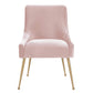 Beatrix Velvet Side Chair by TOV D6168