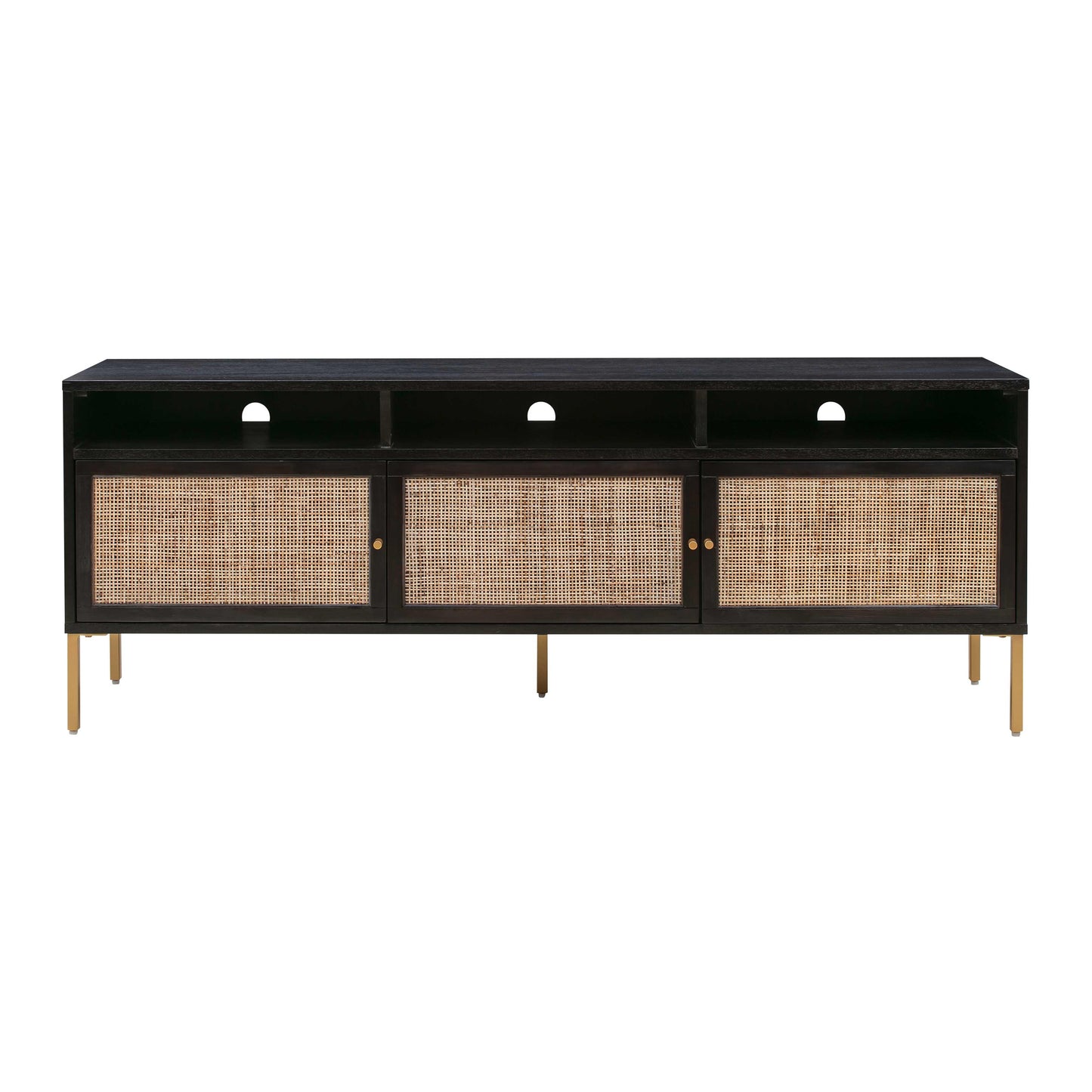 Sierra 65 Cane Media Console by TOV E44156