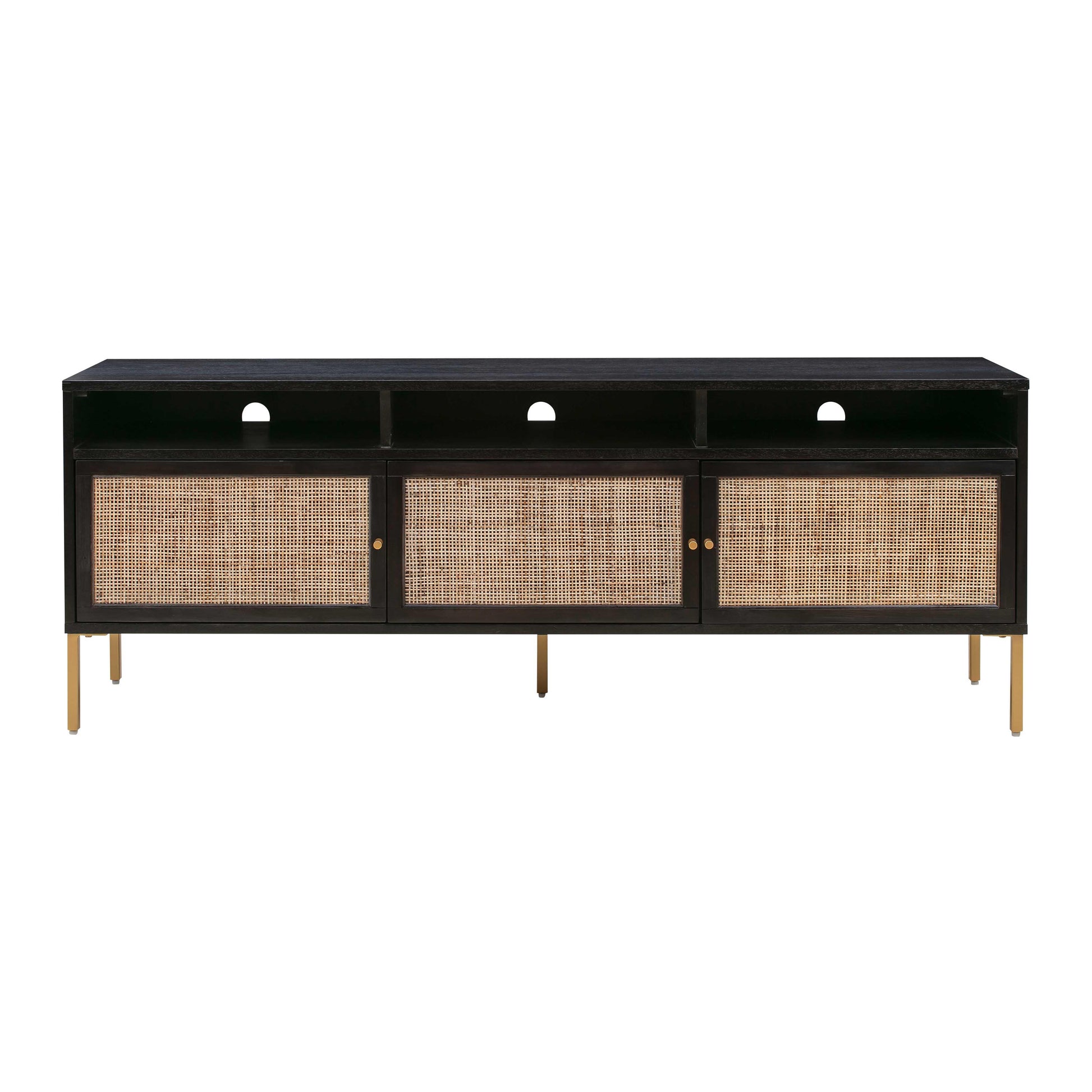 Sierra 65 Cane Media Console by TOV E44156