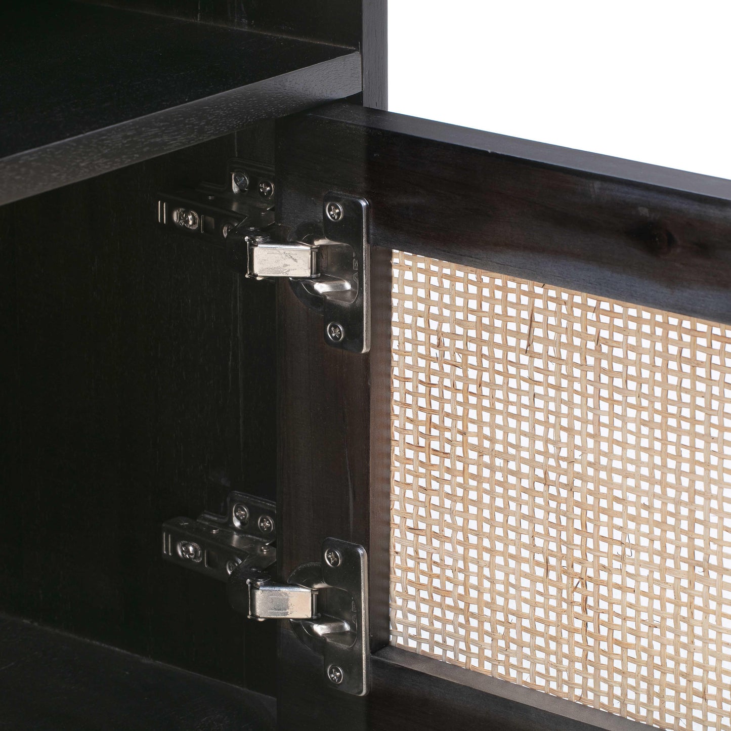 Sierra 65 Cane Media Console by TOV E44156