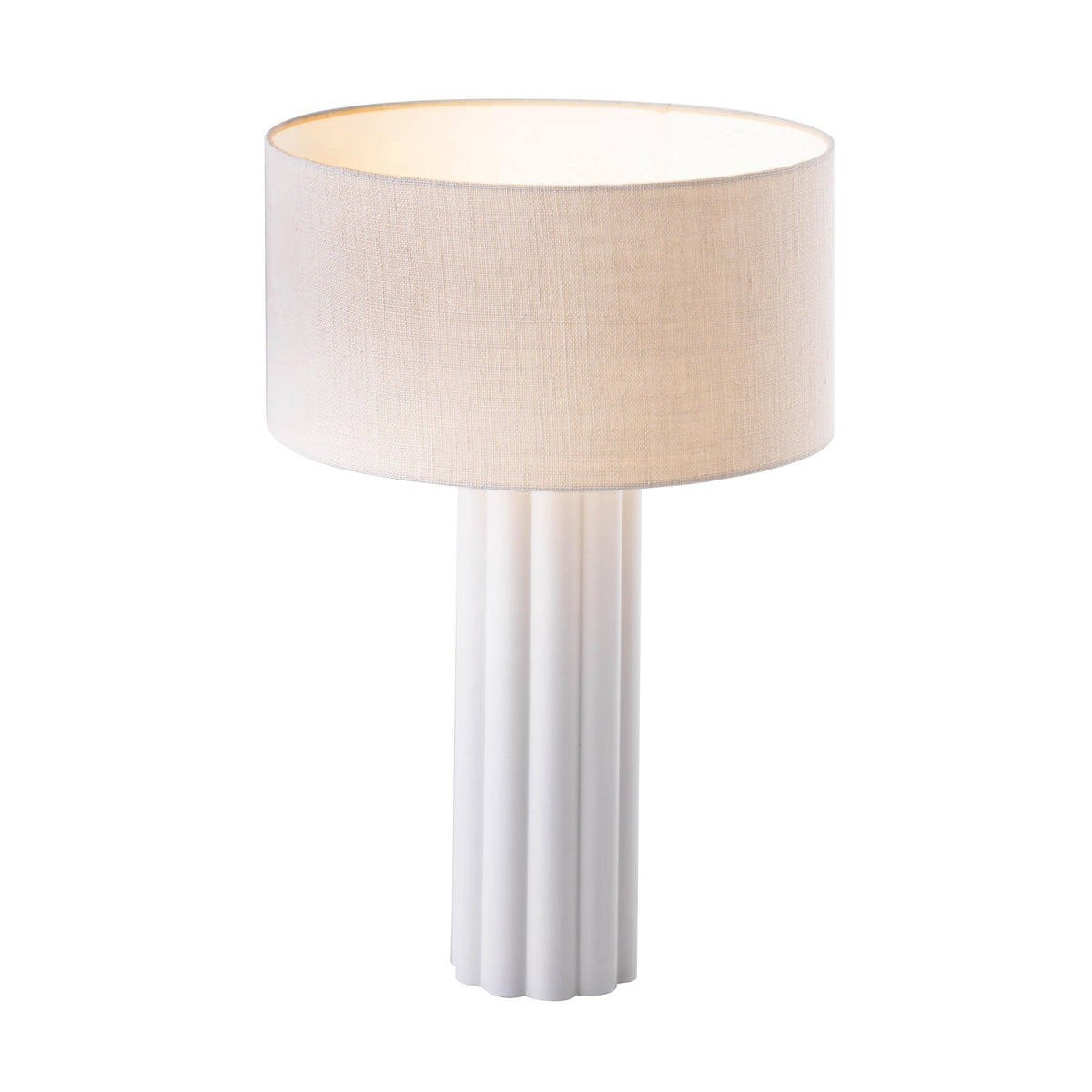 Latur Cream Table Lamp by TOV Furniture – photo 4 of 8