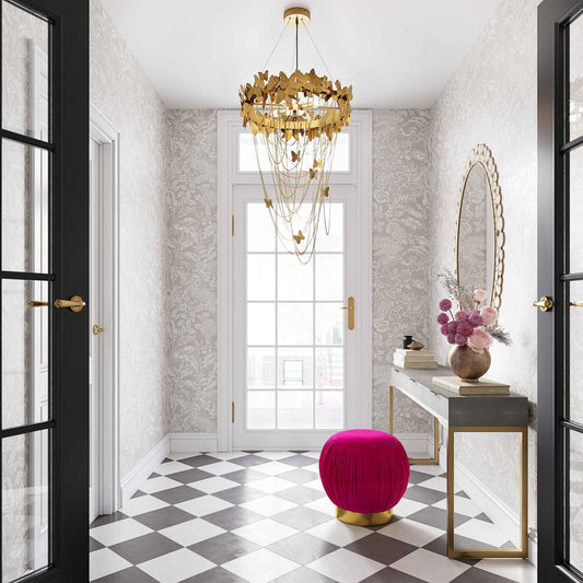 Butterfly Gold Chandelier by TOV Furniture – photo 2 of 7
